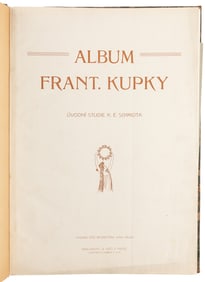 [KUPKA, Frantisek (1871-1957), subject]. Album Frant. Kupky...