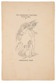 [LINDSAY, Norman (1879-1969), illustrator]. LINDSAY, Jack (...