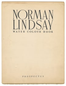 LINDSAY, Norman (1879-1969). Norman Lindsay Water Colour Bo...