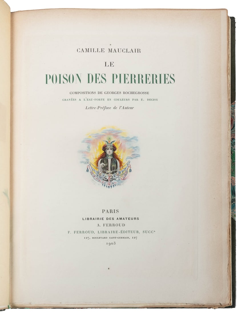 [ROCHEGROSSE, Georges (1859-1938), illustrator]. MAUCLAIR, ... (1 of 2)