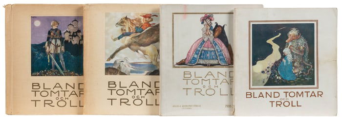 [TENGGREN, Gustaf (1896-1970), illustrator]. 4 Copies of “B...