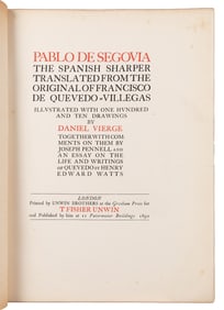 [VIERGE, Daniel (1851-1904), illustrator]. DE QUEVEDO-VILLE...