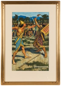 GREIFFENHAGEN, Maurice (American, 1862-1931). Original Wate...