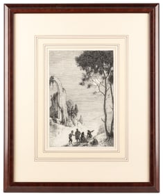 KEEN, Henry Weston (American, 1871-1935). Pen and Ink Drawi...