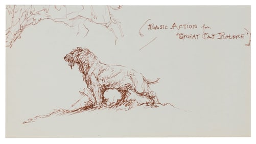 KRENKEL, Roy G. (American, 1918-1983). Original Drawing, “B...