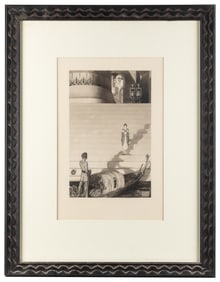 LAWSON, Robert (American, 1892-1957). Original Drawing of a...