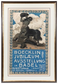 [LENDORFF, Hans (Swiss, 1863-1946).] Lithographed Poster, “...