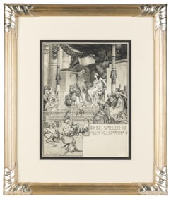 ROTHAUG, Leopold (Austrian, 1868-1959). Original Drawing, “...