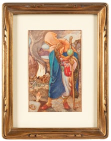 WILMER, John Riley (British, 1883-1941). Original Signed Wa...