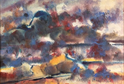 [IN THE STYLE OF] LEWIS, Norman (American, 1909 – 1979). Untitled (Abstract C...