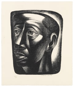 [IN THE STYLE OF] WHITE, Charles (American, 1918 – 1979). Joven (Youth). Sign...