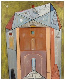 HULL, Richard (American, b. 1955). Daybreak. 1990. Oil and ...