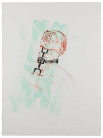 GOLUB, Leon (American, 1922 – 2004). The Heretic’s Fork. Si...