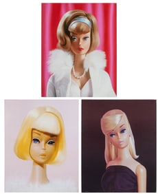 RAGAGLI, Judy (American, 20th Century). Barbie Triptych. (P...