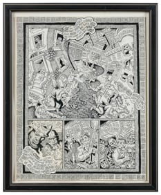 COLEMAN, Joe (American, b. 1955). Original illustration fro...