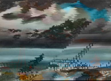 BENNETT, Rainey (American, 1907-1998). After the Storm. 193...