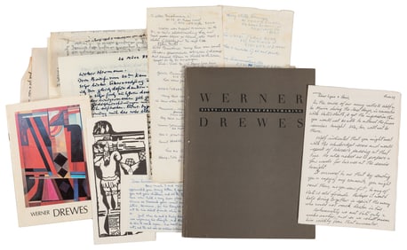 DREWES, Werner (German-American, 1899 – 1985). Collections ...