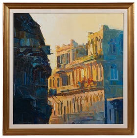 RAYMOND, Herman (American, 1924 – 2010). Last Glimmer of Da...