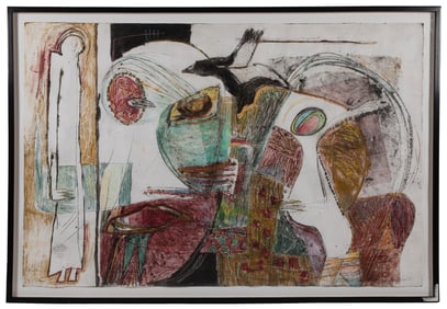 JURENKA, Dianna (American, 20th century). Untitled (Abstrac...