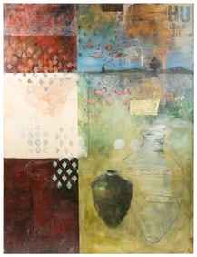 WILSON, M.B. (American, 20th century). Hullabaloo. 1998. Oi...