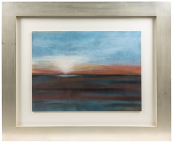 [PASTEL]. ARTIST UNKOWN. Untitled / Landscape with Water [I...