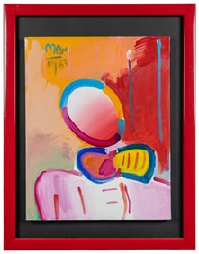 MAX, Peter (German-American, 1937 – ). Dega Man. Signed and...