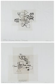 LE VA, Barry (American, 1941-2021). Silent Diagrams – Readi...