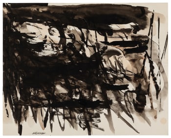 NAKIAN, Reuben (American, 1897 – 1986). Untitled. Signed in...