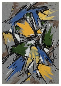 LARIONOV, Mikail (Russian, 1881-1964). Untitled Abstraction...