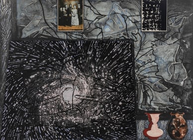 JOHNS, Jasper (American, 1930 – ). Untitled. Signed, dated ...