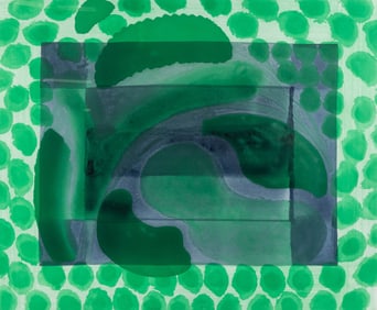 HODGKIN, Howard (British, 1932 – 2017). David’s Pool. Signe...