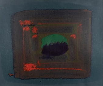 HODGKIN, Howard (British, 1932 – 2017). Tropic Fruit. Signe...