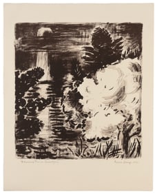 SCHRAG, Karl (German-American, 1912 – 1995). Flowering Tree...