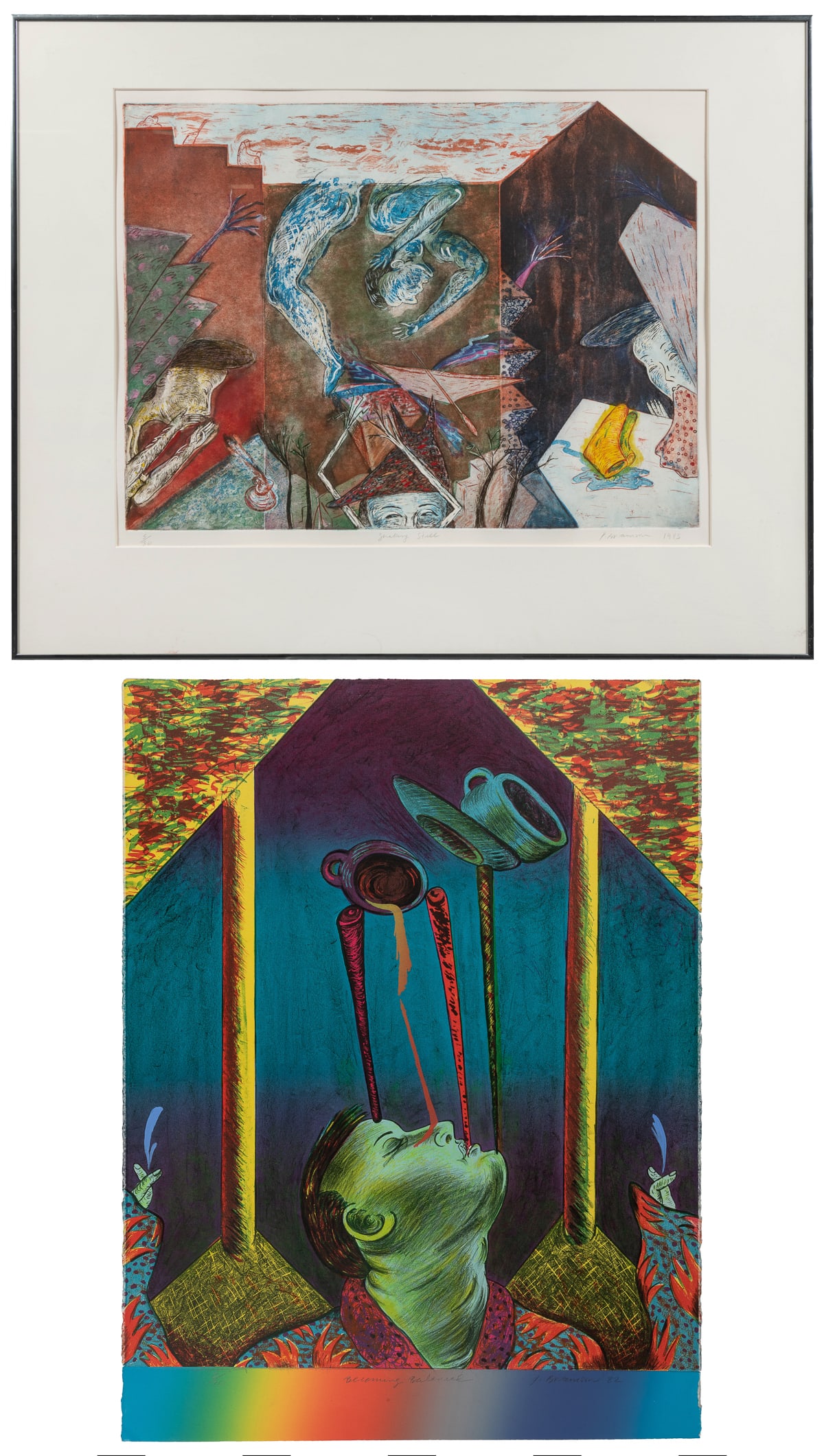 BRAMSON, Phyllis (American, b. 1941). Becoming Balanced tog... (1 of 4)