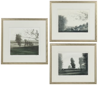 KIPNISS, Robert (American, b. 1931). Shadowed Field, Rollin...