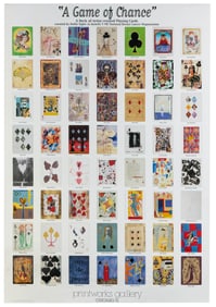 A Game of Chance. A Deck of Artist Created Playing Cards cu...
