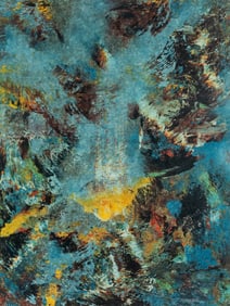 NIERMAN, Leonardo (Mexican, 1932-2023). Castle. 1970. Color...