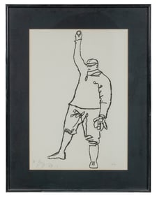 TOWN, Harold (American, 1924-1990). Christy Mathewson. 1970...