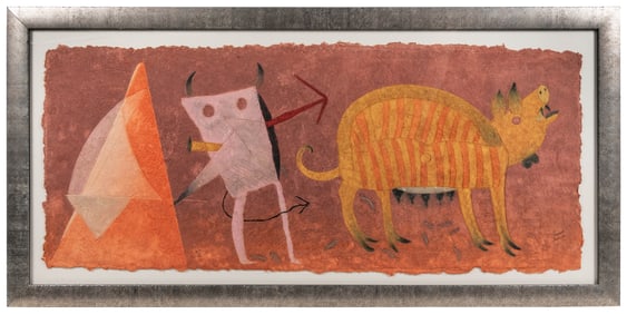 RÓMULO, Teódulo (Mexican, 1943 – ). Diablito Violeta Cazado...