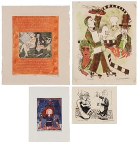 DRIESBACH, David (American, 1922 – ). Group of Four Prints....