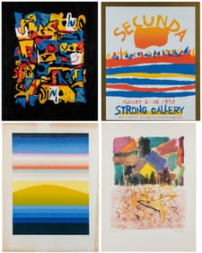 SECUNDA, Arthur (1927 – 2022). Collection of Ten Prints. In...