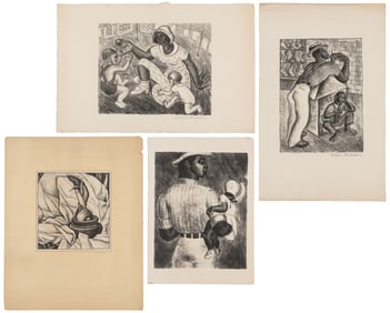 BLACKSHEAR, Kathleen (American, 1897 – 1988). Group of Four...