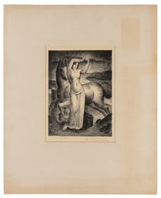 JOHNSON, Edwin Boyd (American, 1904 – 1968). “Morning Fanta...