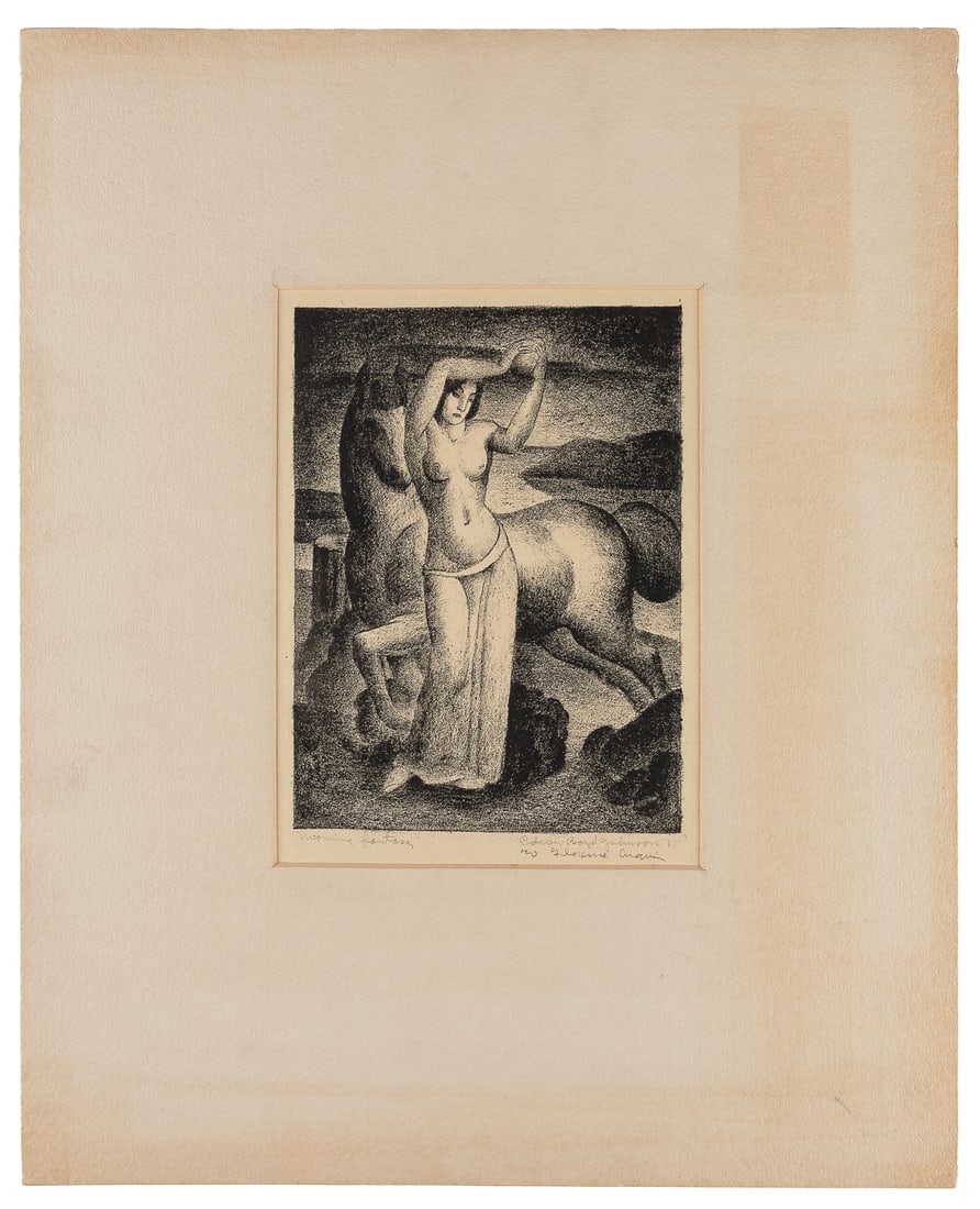 JOHNSON, Edwin Boyd (American, 1904 – 1968). “Morning Fanta... (1 of 4)