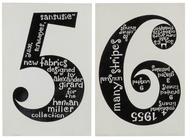 GIRARD, Alexander (1907–1993). Textiles and Objects Showroo...