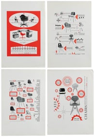 EAMES, Charles (American, 1907–1978). Charles Eames Furnitu...
