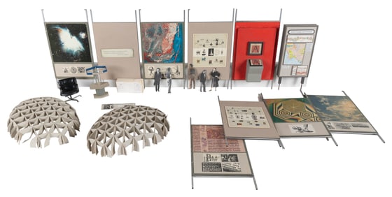 Office of Charles and Ray Eames. 3-Dimensional Exhibition M...