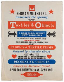 Company Poster and Mailing Materials. Zeeland, Michigan, He...