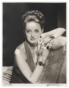 HURRELL, George (American, 1904-1992). Bette Davis. 1938. B...