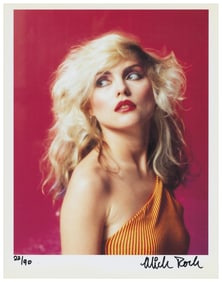 ROCK, Mick (British, 1948 – 2021). Debbie Harry. Signed and...